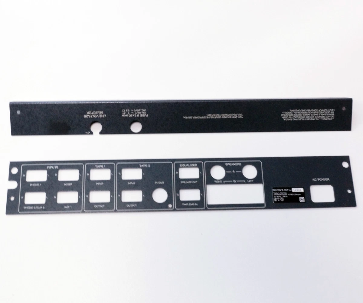 Revox B750 embellecedor trasero superior e inferior parte trasera