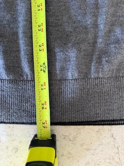 NWT KIRKLAND SIGNATURE MERINO EXTRA FINE WOOL BIELLA YARD SZ 2XL $80 - Image 4 of 4