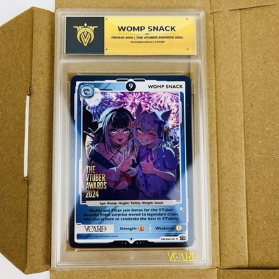 VCard TCG Vtuber Awards 2024 Promo Card - Womp Snack Slab Full Art