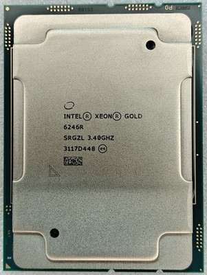 Intel Xeon Gold 6246R Server 16-Core 3.40GHz 35.75MB CPU Processor SRGZL