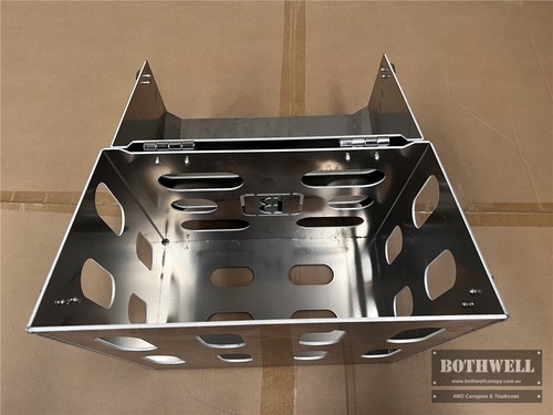 Lockable Alloy Jerry Can Holder for Ute Canopy Toolbox - Suit 20L Jerry Can - Picture 11 of 12