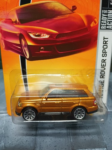 Matchbox VIP Rides (2008) Gold Range Rover Sport Toy Car #38 - Picture 2 of 3