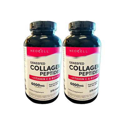 Neocell Super Collagen + Vitamin C & Biotin  270 tabs - 2 Pack