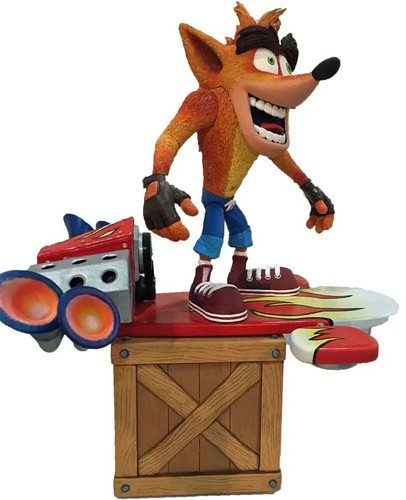 Figura 2018 NECA Toys Crash Bandicoot Deluxe 6" con Jet Board =cajas selladas = - Imagen 2 de 11