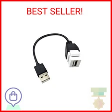 Poyiccot USB 2.0 Keystone Jack Cable, USB 2.0 A Male to Keystone Female M/F Pigt