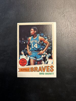 #8 Bird Averitt 1977-78. Topps Cb14 buffalo braves 