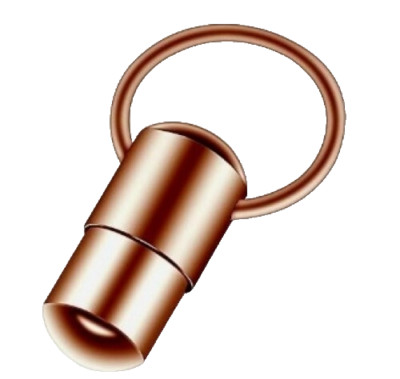 2 14g 5/8 Vibrating Nipple Rings Surgical Steel 316L CBR Rose Gold + 8 Batteries
