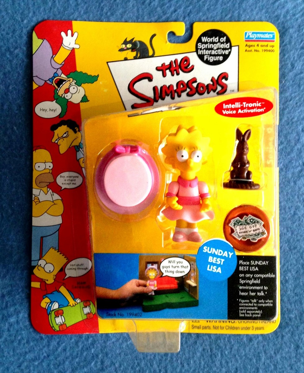 The Simpsons 5 inch Lisa Simpson Action Figure with Accessory for