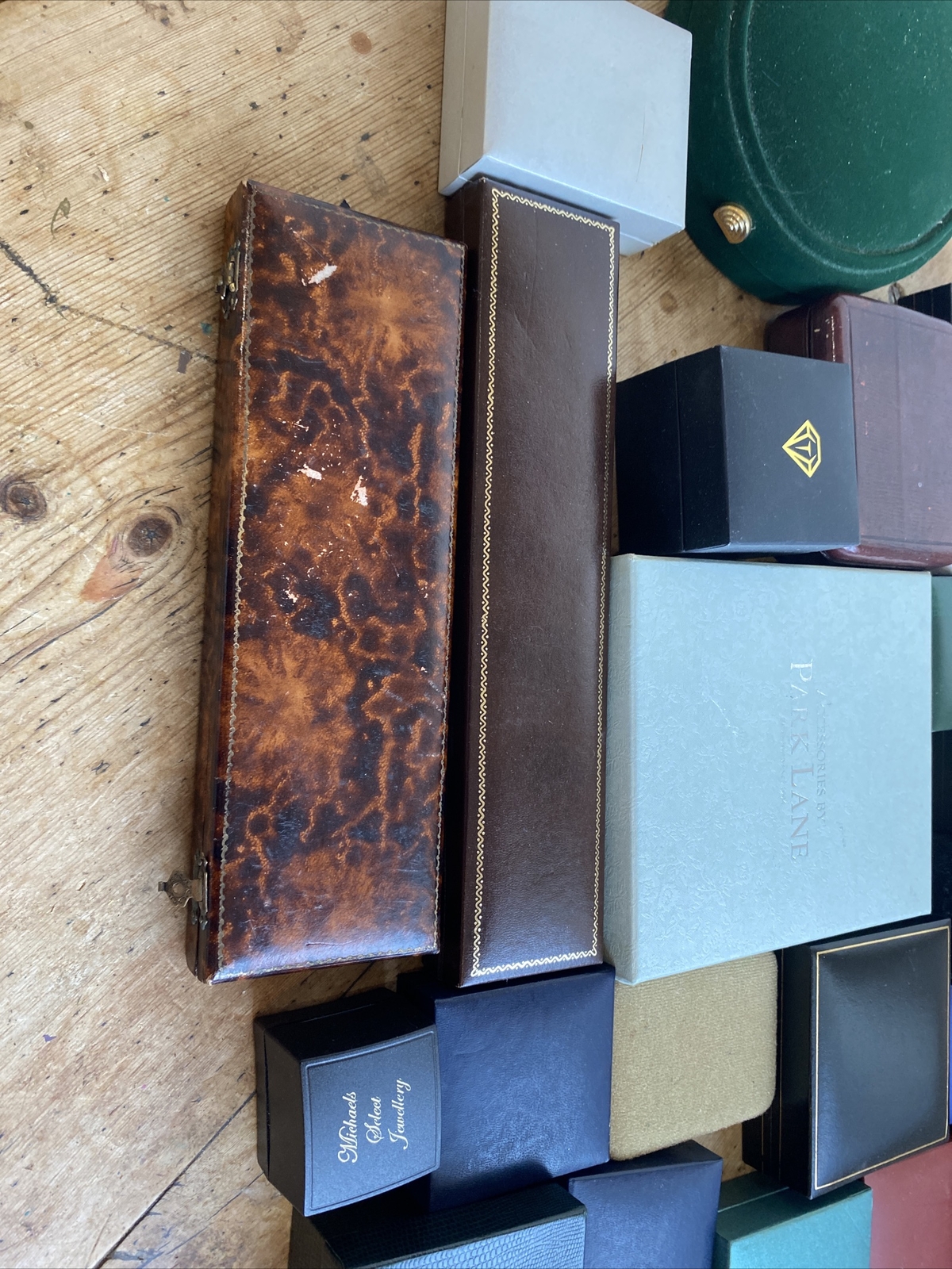 Large Job Lot Antique/Vintage Jewellery Display Boxes Various Types eBay