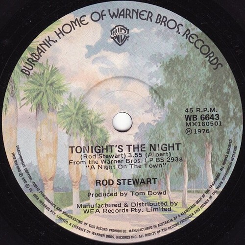Rod Stewart ‎– Tonight's The Night - 7