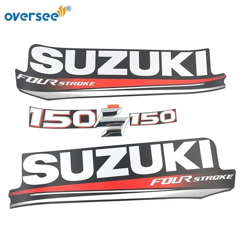 Top Cowling Sticker For Suzuki 4 Stroke 150HP Graphics/Sticker Kit Decals - Picture 3 of 6