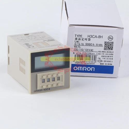 Omron Timer H3CA-8H 100/110/120VAC New