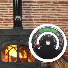 Magnetic Wood Fireplace Thermometer Stove Pipe Thermometer Temperature Gauge