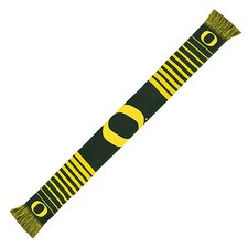 Oregon Ducks Scarf Knit Winter Neck NEW NCAA - Big Logo - Team Colors