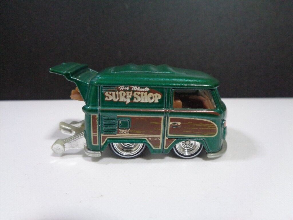 Hot Wheels 2015 Super Treasure Hunt Kool Kombi Green STH Hot Wheels 2015 Super Treasure Hunt Kool Kombi Green STH