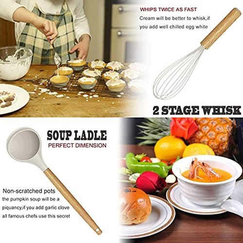 Kitchen Utensils Set- 35 PCs Cooking Utensils Kitchen Gadgets Tools Set for Cook - Picture 5 of 7