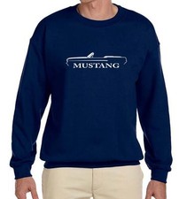 1964 Ford Mustang Convertible Classic Outline Design Sweatshirt NEW