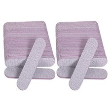 Nail Files 50 Pack , 3.6 Inches Emery Board Nail Files for 50 Pcs 3.6 IN Gray