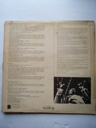 B.B. KING Back in the alley LP 1973 - Picture 6 of 7