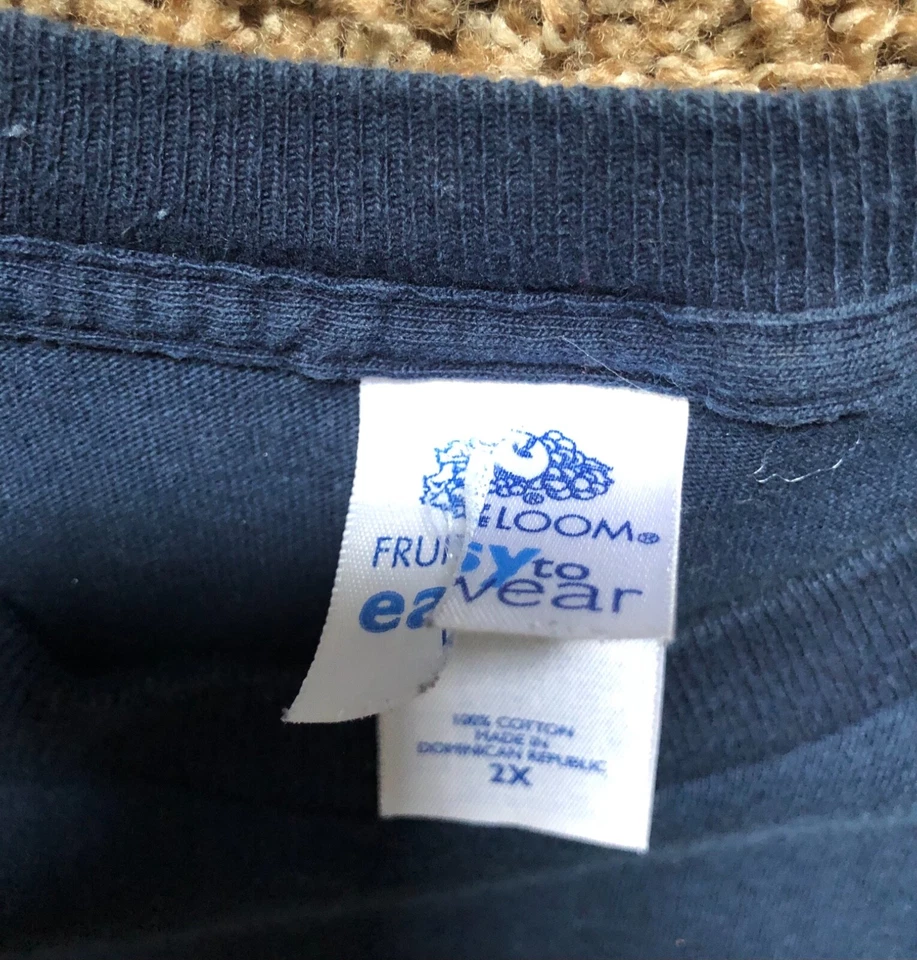 VTG Philadelphia 76ers Sixers Allen Iverson 2001 NBA MVP Rap Tee XXL Shirt - Image 3 of 3