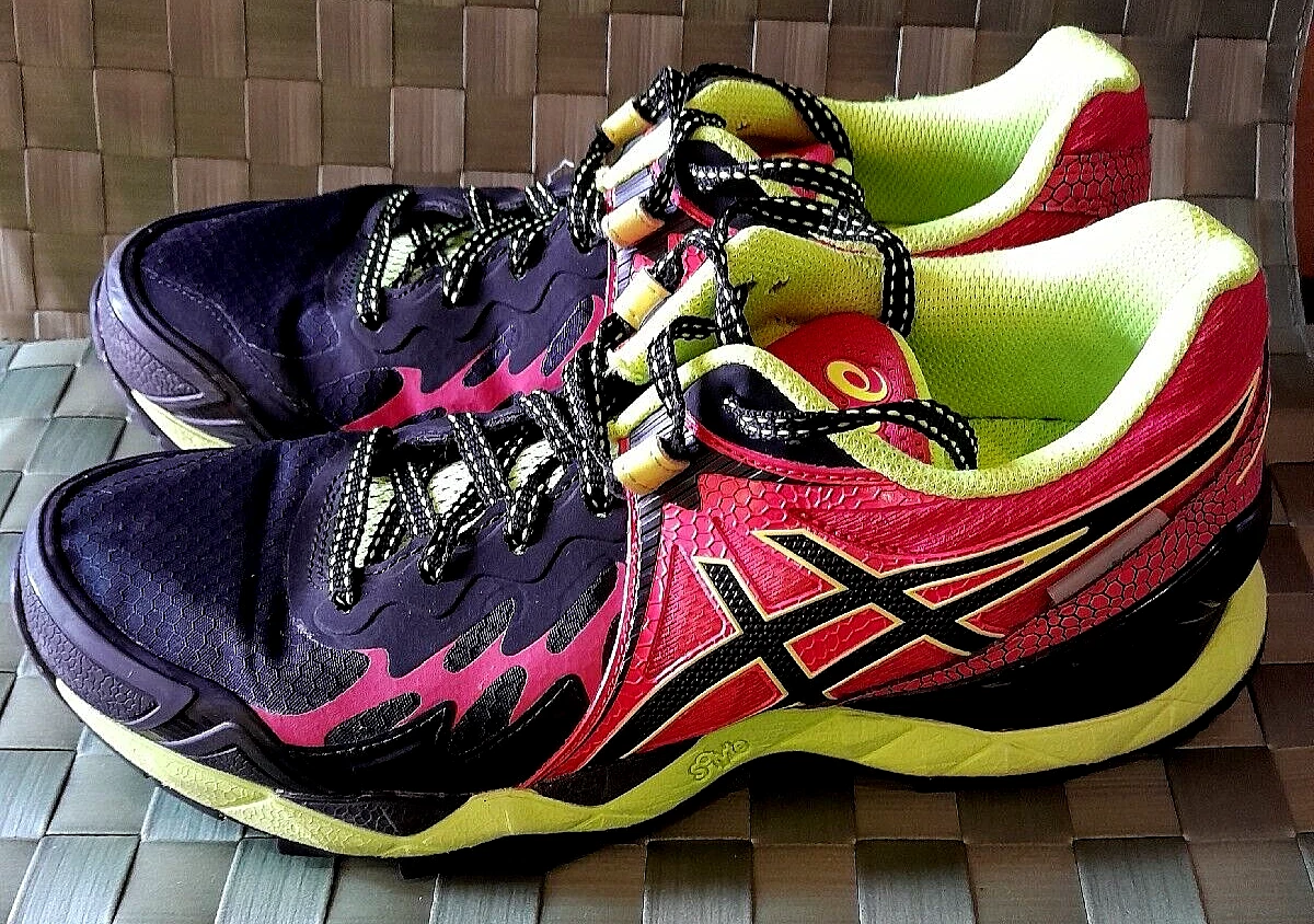 WOMENS ASICS GEL FUJI ENDURANCE PLASMA GAURD SIZE US 7 EU 38