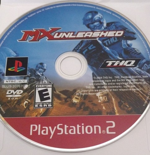 MX Unleashed - Greatest Hits (Sony PlayStation 2 disc only, 2004)