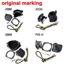 Scope Cap Protector Scope Lens Cover 3D Print For ACOG PVS14 50mm/40mm Caliber 