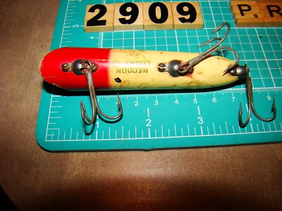 V2909 PR HEDDON LUCKY 13 WOODEN FISHING LURE | eBay