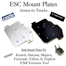 RCP-ESC Mount Arrma 6s Kraton Outcast Talion Mojave Fireteam Typhon ESC Mount