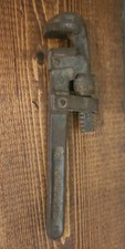 Vintange Armstrong Bros Pipe Wrench #8 Plumbing Collectible Chicago, Made in USA