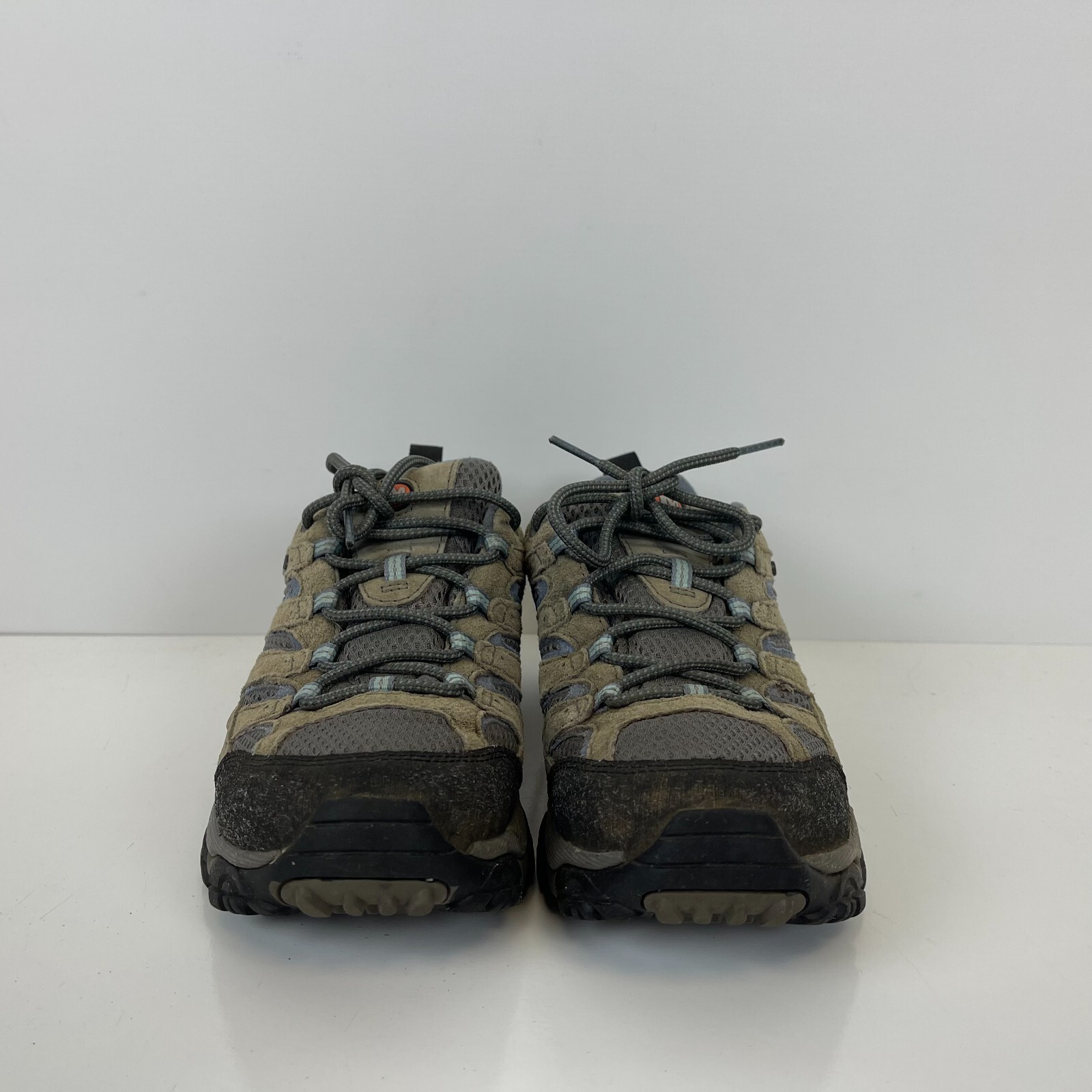 Merrell Moab 2 scarpe da trekking donna taglia 8 5 marrone blu impermeabile scamosciato