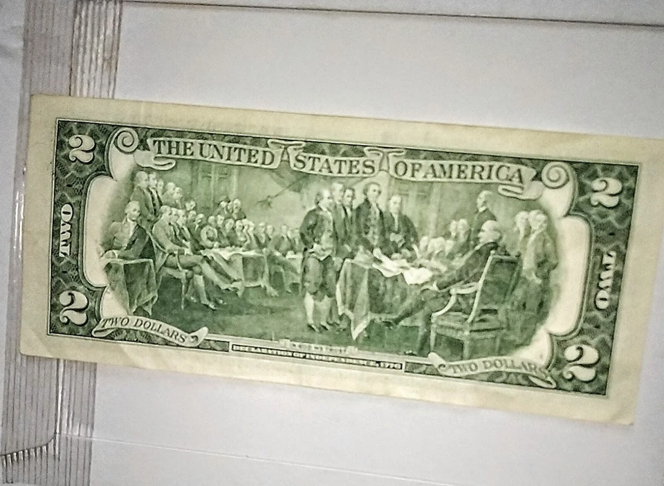 2 Dollar Bill Circulated Star Note 2017a C 04863229* - Image 2 of 2