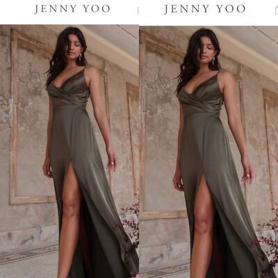 Jenny Yoo Beckett Bridesmaid Maxi Dress in Emerald Green Size 18 | eBay Jenny Yoo Beckett Bridesmaid Maxi Dress in Emerald Green Size 18 | eBay