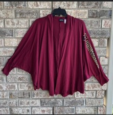 Harry Potter Hogwarts Hooded Sleeved Cape Size Small