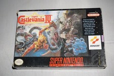 Super Castlevania IV (Super Nintendo SNES) Complete in Box w/ Reg Card CIB