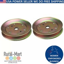 2pk Spindle Pulley 5.2" Husqvarna/Craftsman 153535 / 129861 / 173436 / 177865