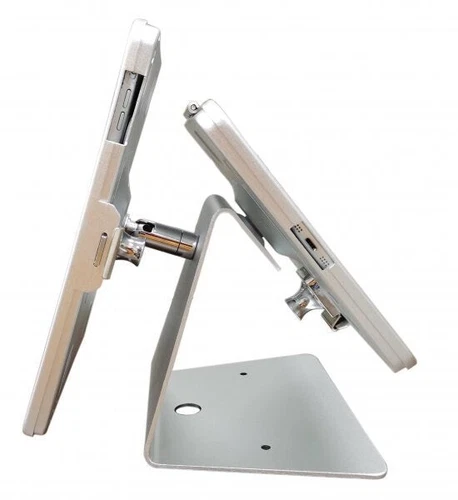 Desk Stand Dual 360° Mount Lockable for iPad Mini 6 (2021) in Grey