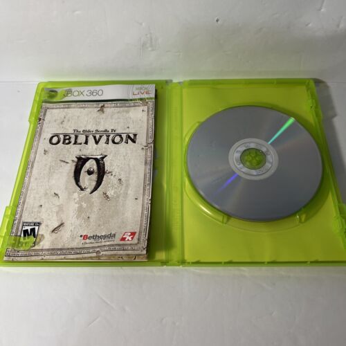 The Elder Scrolls IV 4 Oblivion (Xbox 360, 2006) CIB Complete Game Map + Manual - Picture 4 of 4