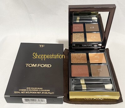 Tom Ford Eye Color Quad Eyeshadow Shade 26 LEOPARD SUN  .31oz / 9g New In Box