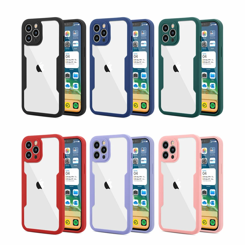 360° Full Clear Case For iPhone 17 16 15 14 13 Pro Max  ScreenProtector Cover - Image 4 of 4