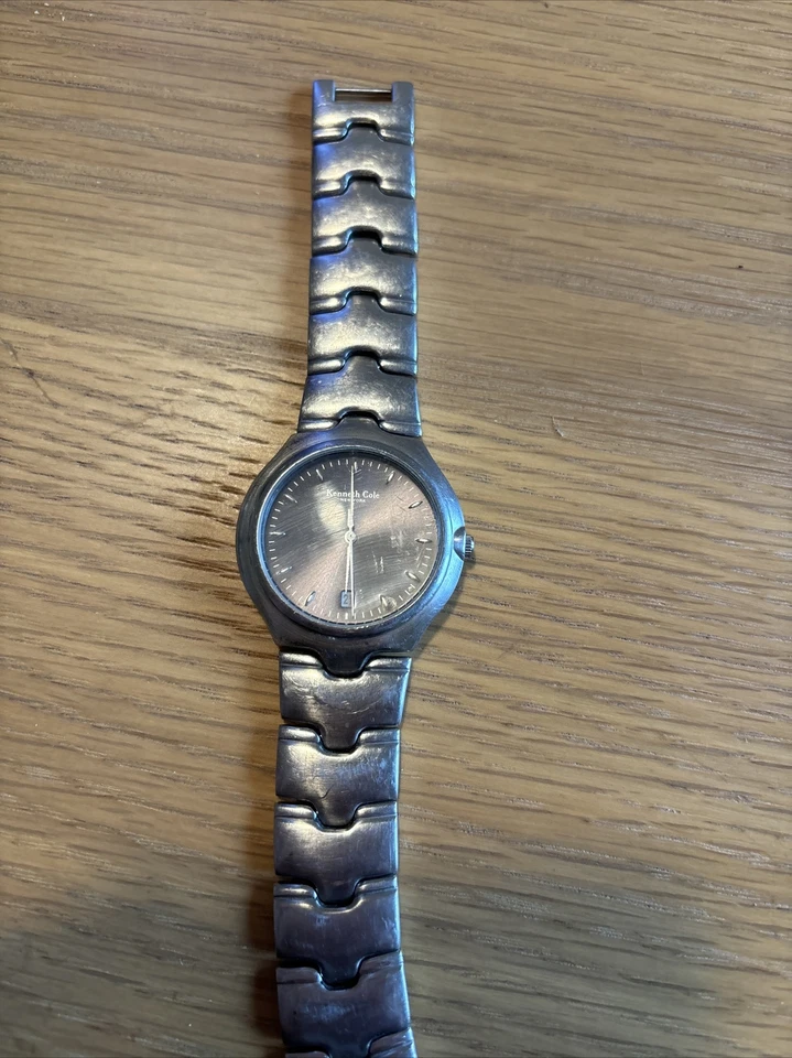 RELOJ KENNETH COLE REACTION ACERO INOXIDABLE HOMBRE RESISTENTE AL AGUA Foto 2 de 3