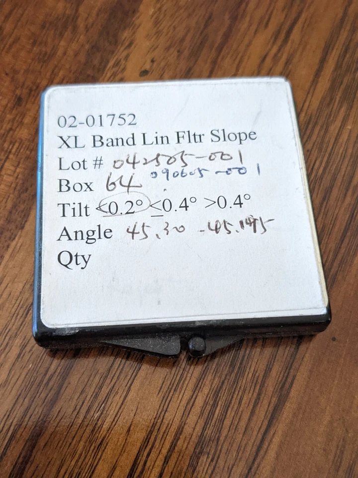 Cantidad. 9 PEQUEÑOS fotodiodos - óptica láser XL banda lin pendiente Fltr  Foto 4 de 4