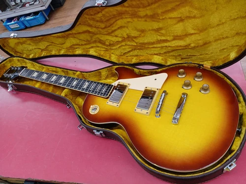 Greco EG420S Les Paul Type 1973 Sunburst Electric Guitar Used From Japan