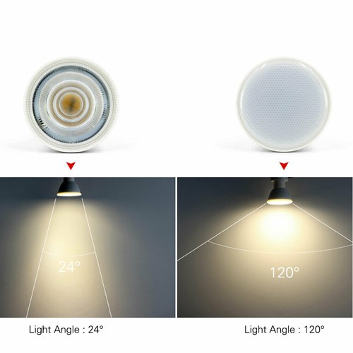 220V 6W Led Spotlight Bulb Led Gu10 E27 Bulbs Mr16 E14 5000K Wild Beam Angle - Picture 8 of 13