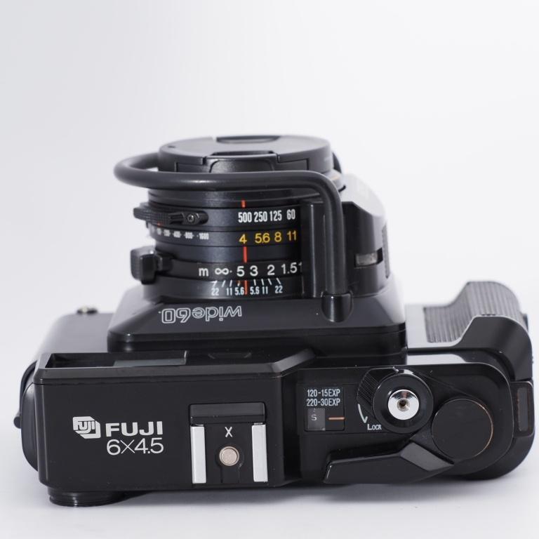 【良品】FUJIFILM GS645S Professional wide60 MINT w/ Strap] Fujifilm Fuji GS645S Pro Wide 60 Medium