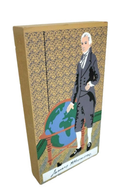 JAMES MONROE, Presidential Portrait, Shelf Sitter  2000 The Cat's Meow - 5.5'' H