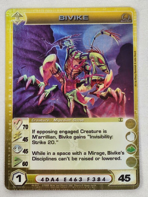 Chaotic 44/222 Bivike Super Rare 1st Edition Holo Card NM | eBay