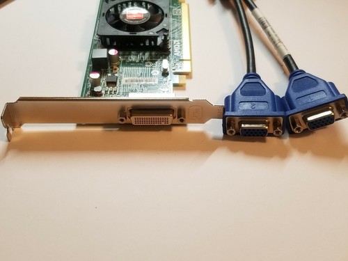 AMD Radeon HD 6350 5450 Dual Monitor Display Windows 10 VGA DVI HDMI Video Card - Picture 8 of 34