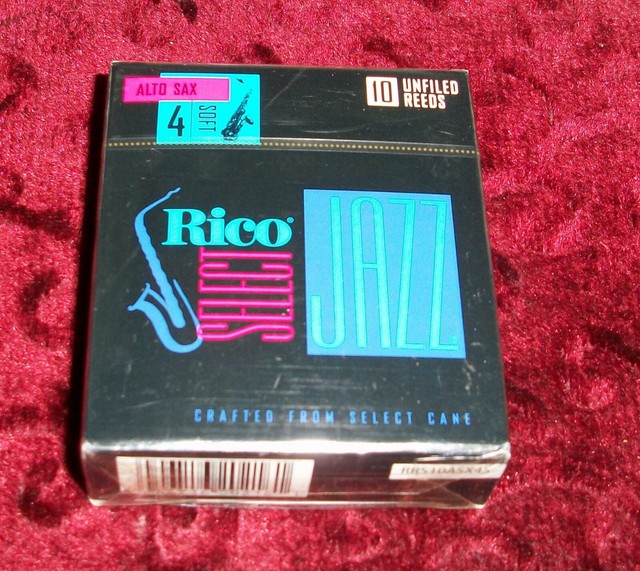 Rico Select Jazz Unfiled Alto Saxophone Reeds 4 Soft for sale online eBay