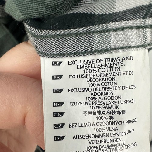 5.11 Tactical Peak LS Snap Shirt Concealed Carry RAPIDraw Green Plaid Mens M - Picture 6 of 11